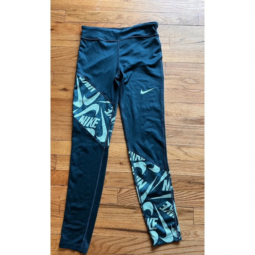 NIKE‎ Girls XL Tight Fit Leggings Dri-Fit Running Jogging Sportswear